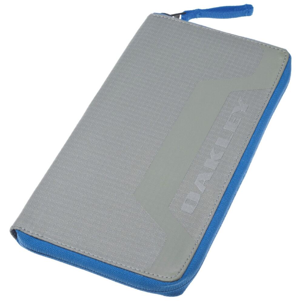 Oakley Motion Travel Passport Document Holder Wallet in Stainless Steel Grey